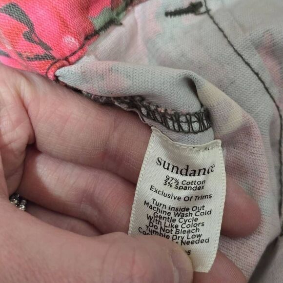 Sundance Green Floral Cargo Shorts - Picture 5 of 5